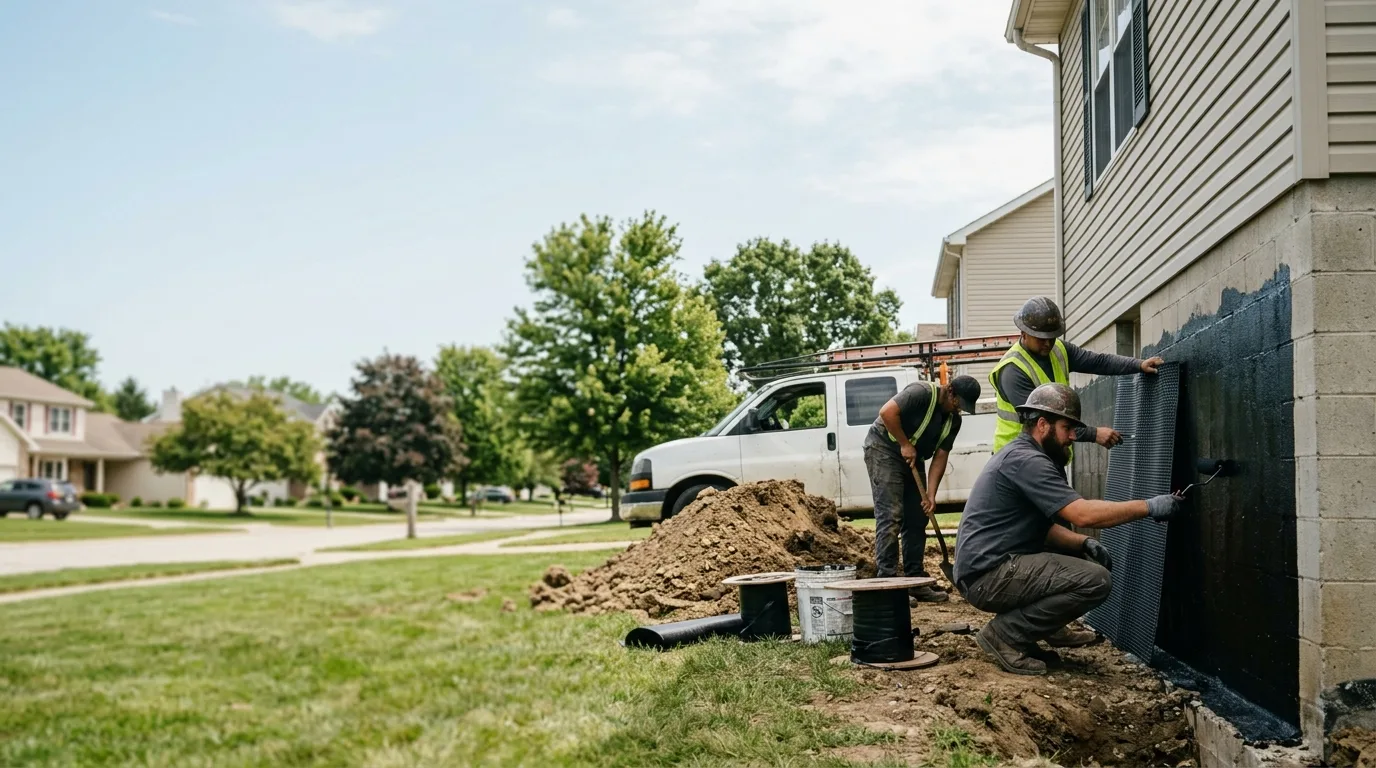Basement Waterproofing in Saint Joe, IN near me